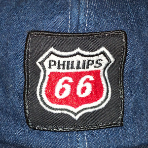 Vintage Phillips 66 Denim Trucker K Products Hat