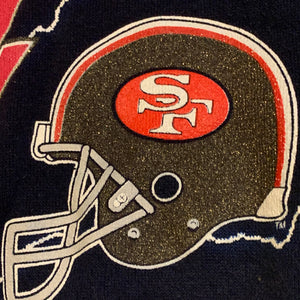 XL - Vintage 49ers Chargers Super Bowl Sweater