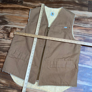LT - Vintage Sherpa Lined Carhartt Shooting Vest