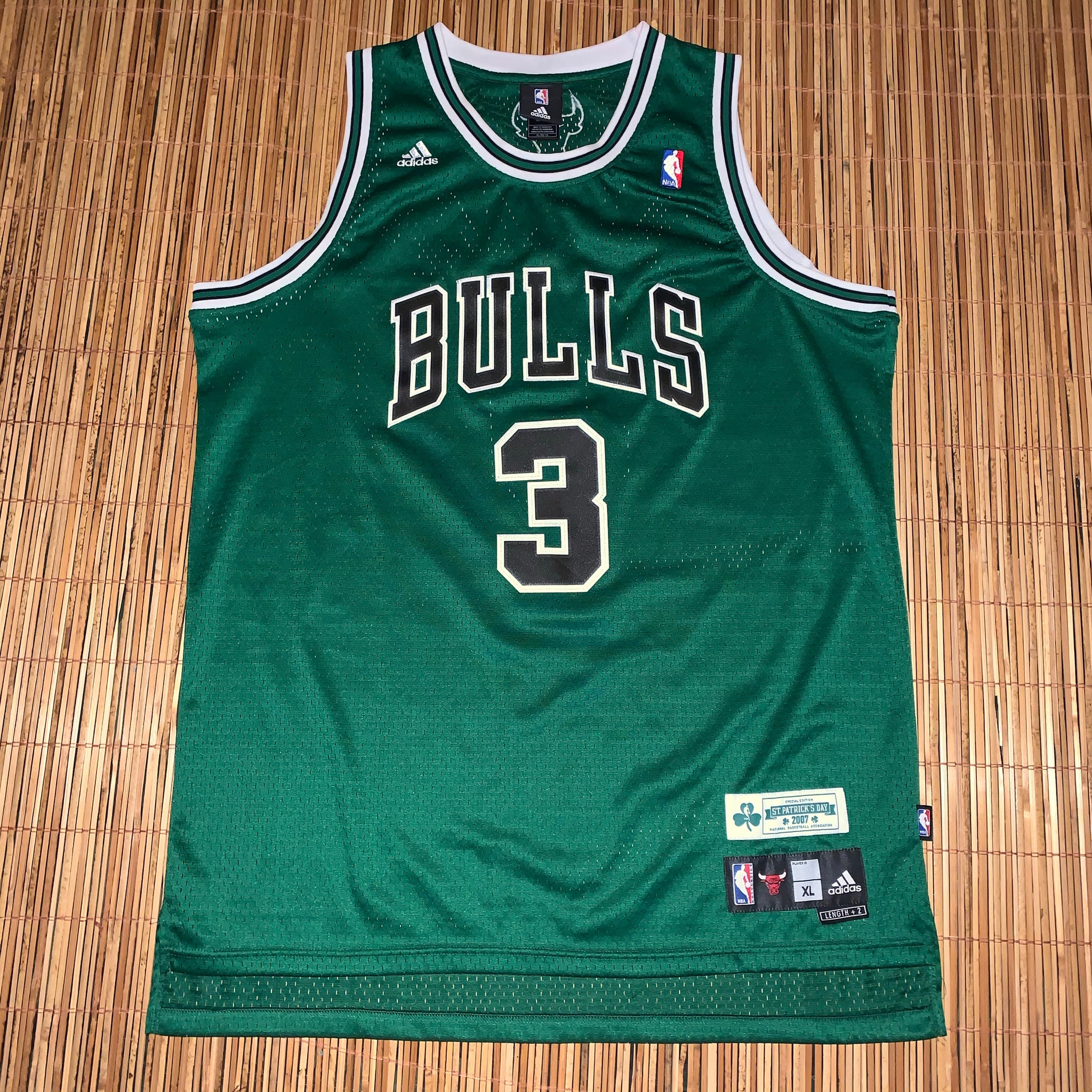 Green Chicago Bulls NBA Jerseys for sale