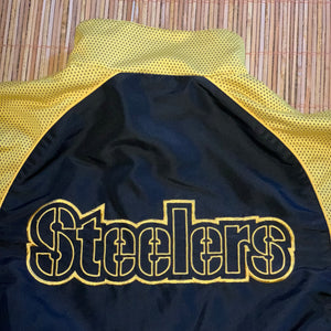 L/XL - Pittsburgh Steelers NFL Windbreaker