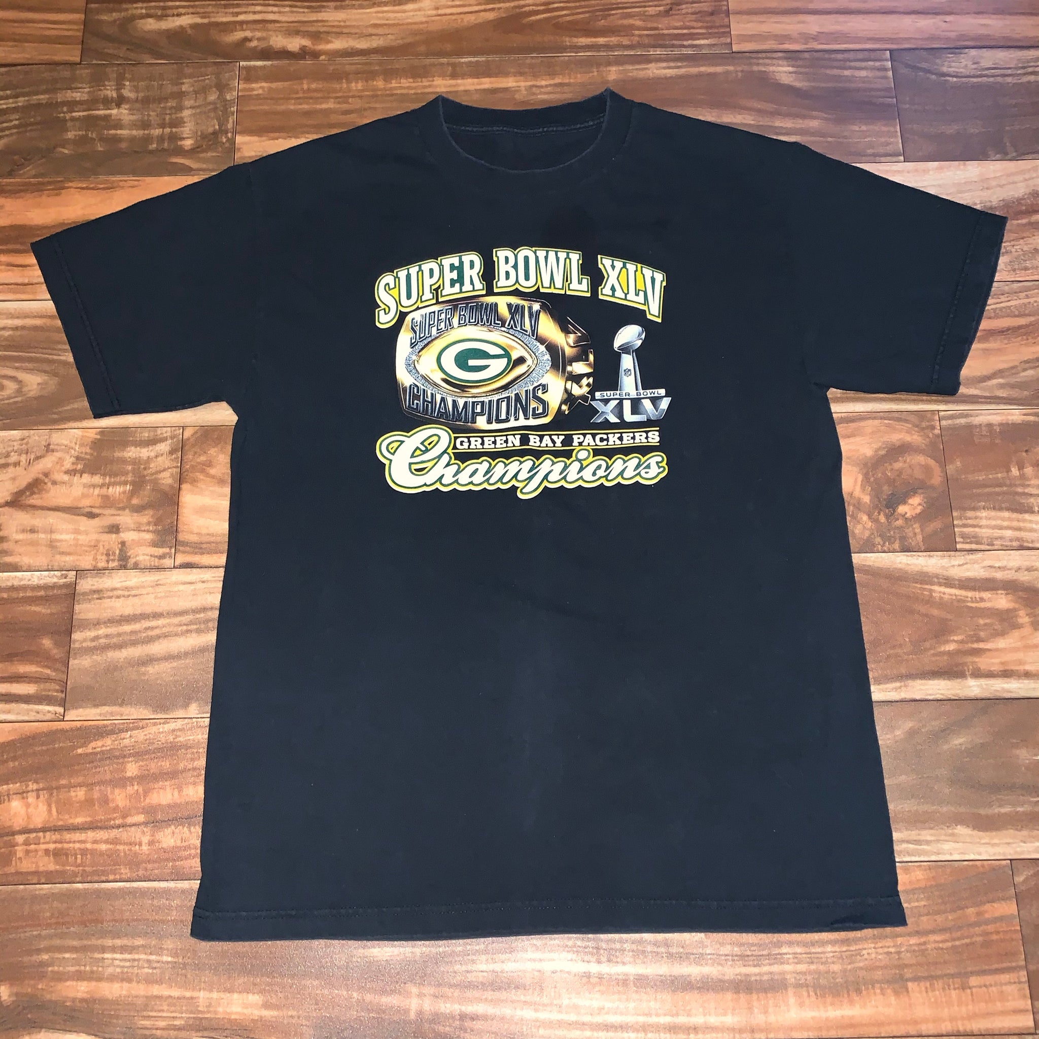 Green Bay Packers Vintage Super Bowl T-Shirt