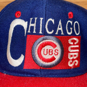 Vintage Chicago Cubs Drew Pearson Snapback Hat