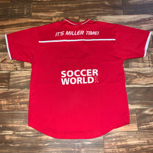 Load image into Gallery viewer, L/XL - NWT Miller Lite Soccer Jersey