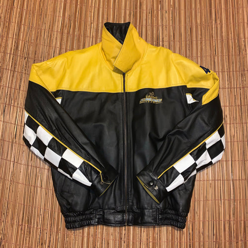 5XL - Jeff Hamilton Reebok Leather Jacket – Twisted Thrift