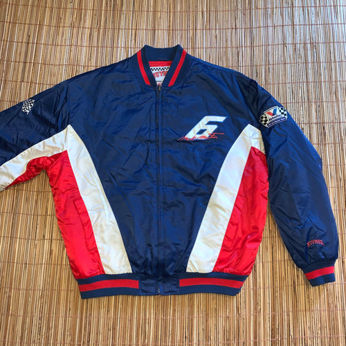 L/XL - Vintage Mark Martin Nascar Racing Jacket