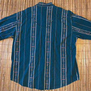 XL - Vintage Wrangler Western Button Up Shirt