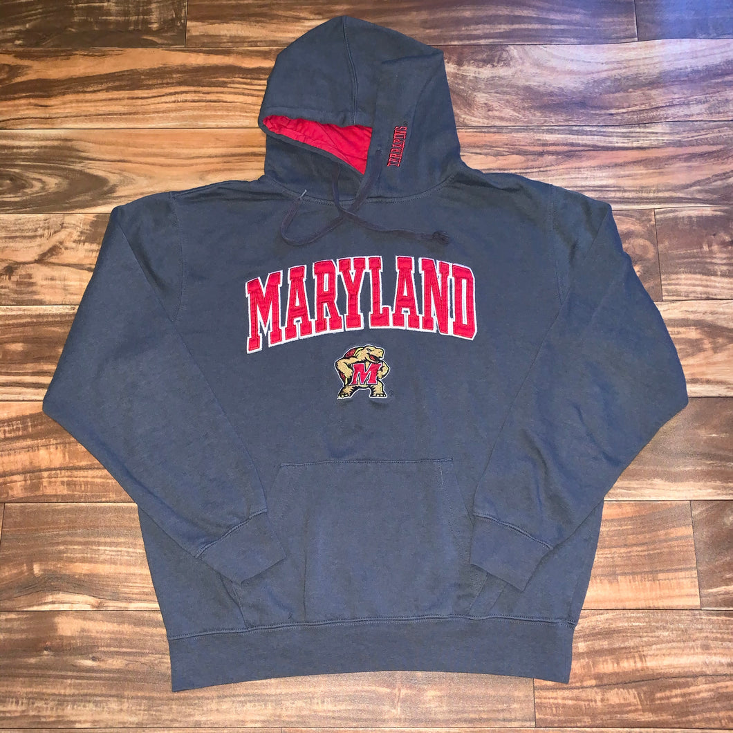 M/L - Maryland Terrapins Stitched Hoodie