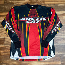 Load image into Gallery viewer, XL - Vintage Arctic Cat Snowmobile Jersey Shirt