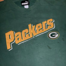 Load image into Gallery viewer, XL/XXL - Vintage Green Bay Packers Puma Crewneck