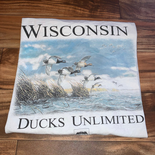 L - Vintage Ducks Unlimited Wisconsin Shirt