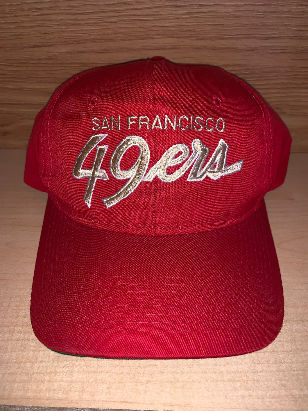 Vintage San Francisco 49ers Sports Specialties Script Snapback