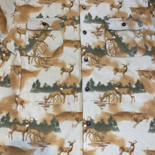 Load image into Gallery viewer, XL - Marino Bay Double Front Pocket Deer Fleece Shirt