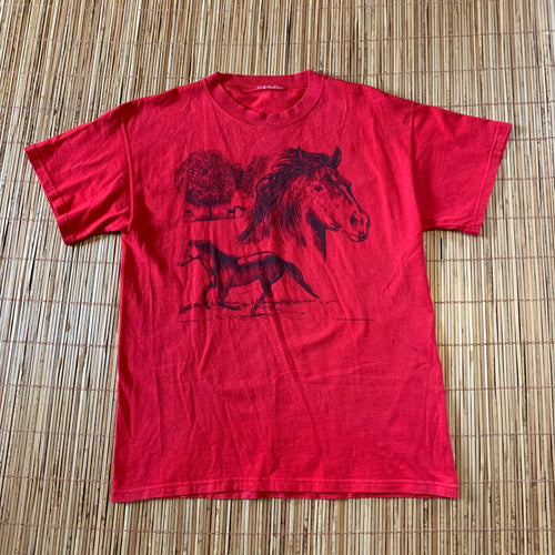 L(See Measurements) - Vintage Horse Shirt