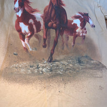 Load image into Gallery viewer, M(See Measurements) - Double Sided Horse Shirt