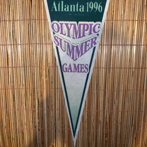 Vintage Atlanta 1996 Olympic Games Pennant