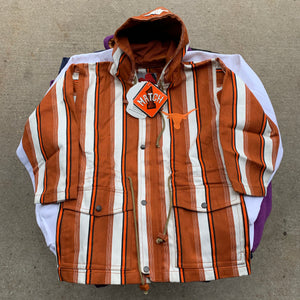 M - Vintage Texas Longhorns 3/4 Sleeve Canvas Jacket NWT