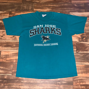 XL - Vintage San Jose Sharks NHL Shirt