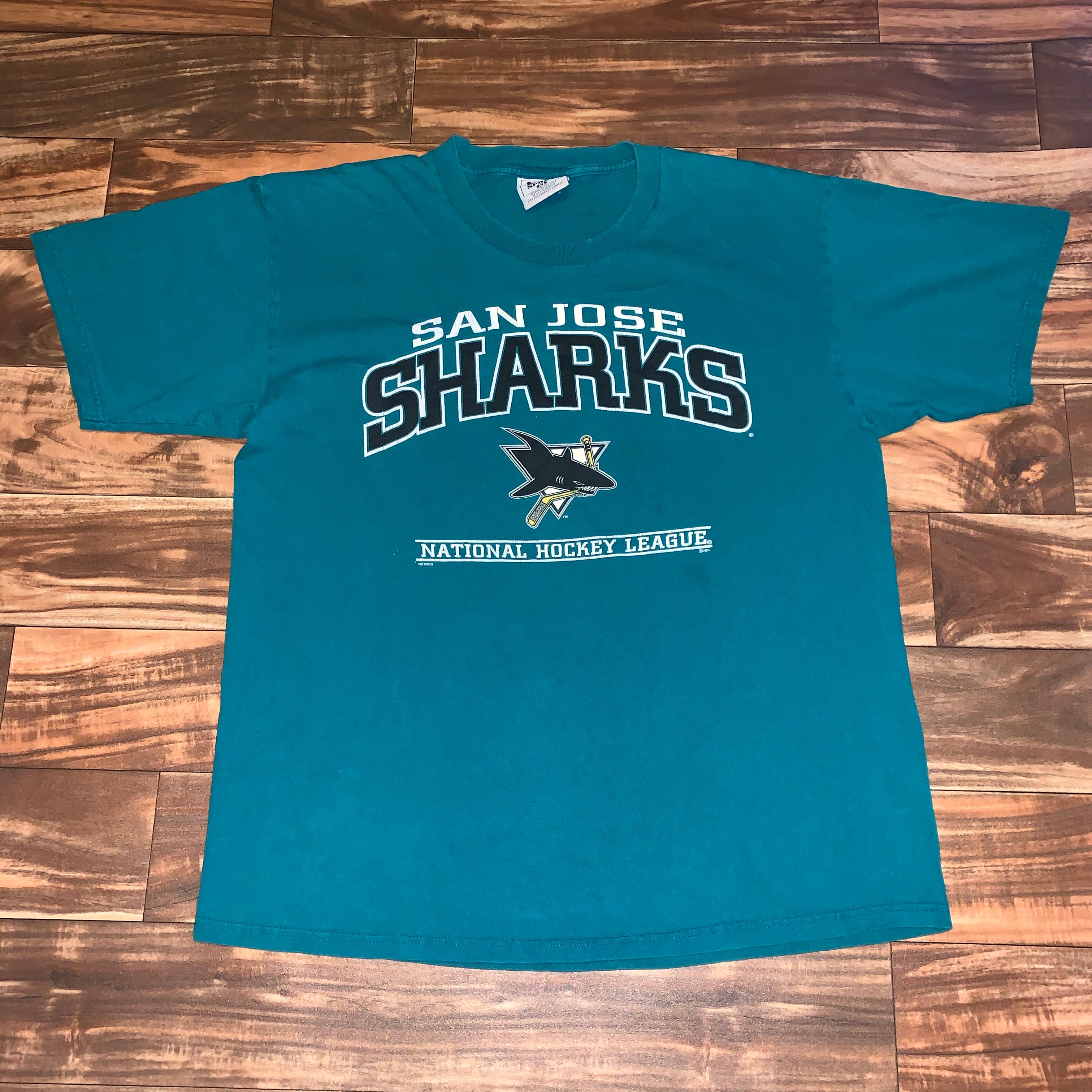 XL - Vintage 1990's NHL San Jose Sharks Nike Jersey – Twisted Thrift