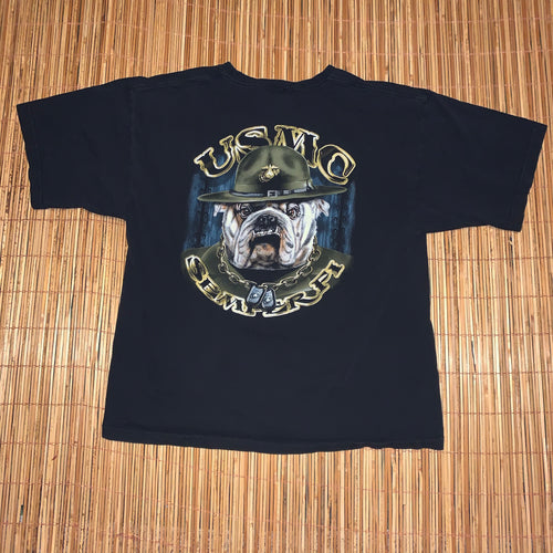 XXL - USMC Marines Bulldog Shirt