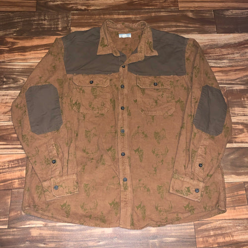 XXL - Whitetail Deer Soft Front Pocket Button Shirt