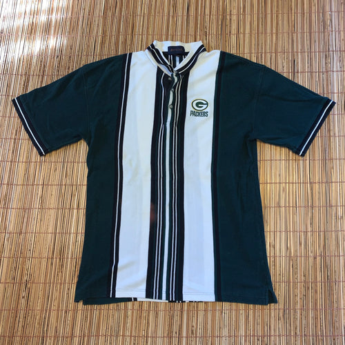 XL(See Measurements) - Packers Striped Polo