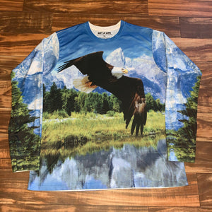 XL - Bald Eagle All Over Print Shirt