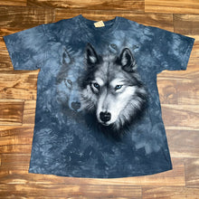Load image into Gallery viewer, XL - Vintage 2002 Wolf Tie Dye Shirt