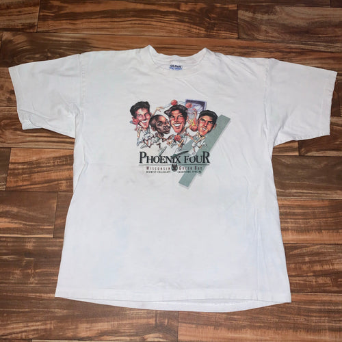 XL - Vintage UWGB Phoenix Caricature Shirt RARE