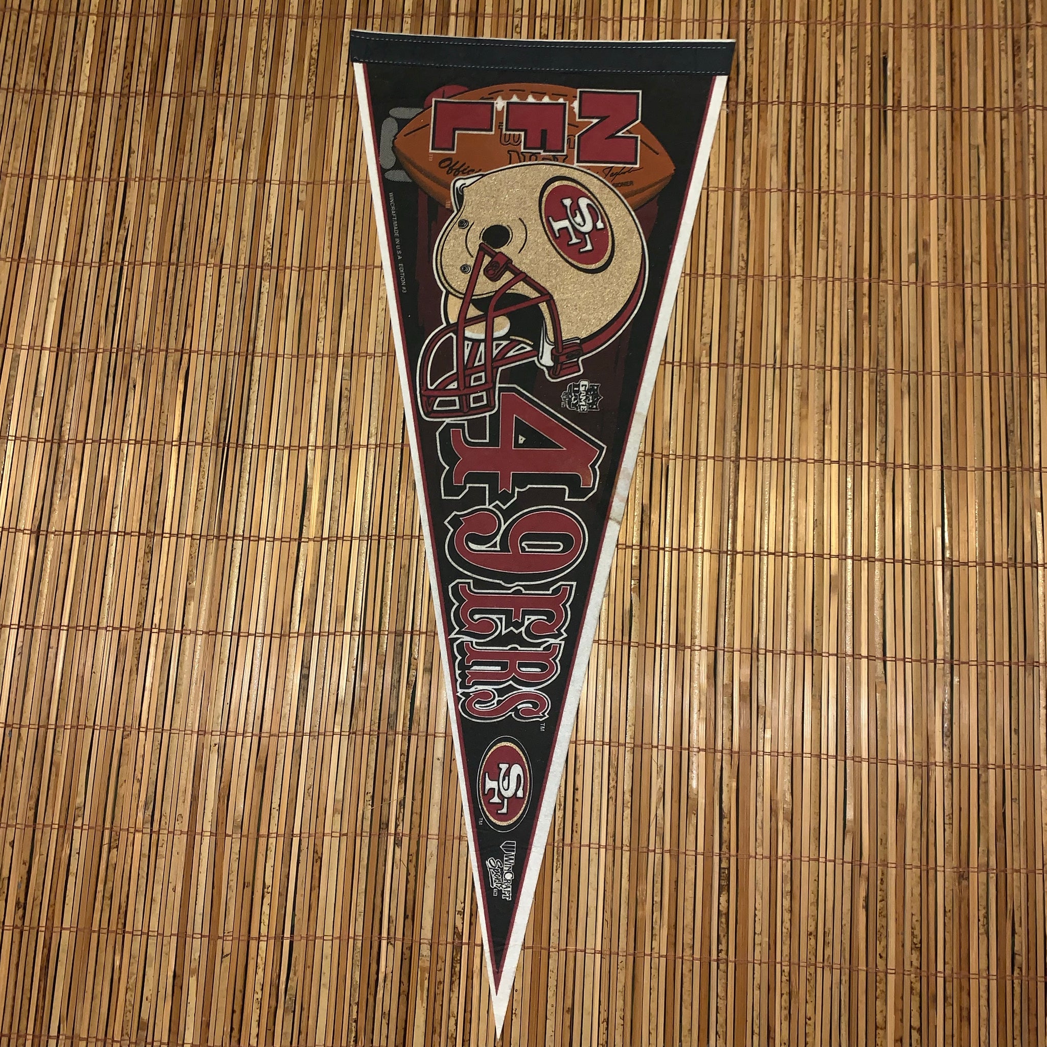 Vintage 49ers Pennant