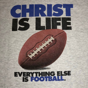 XL - Christ Is Life Football Shirt