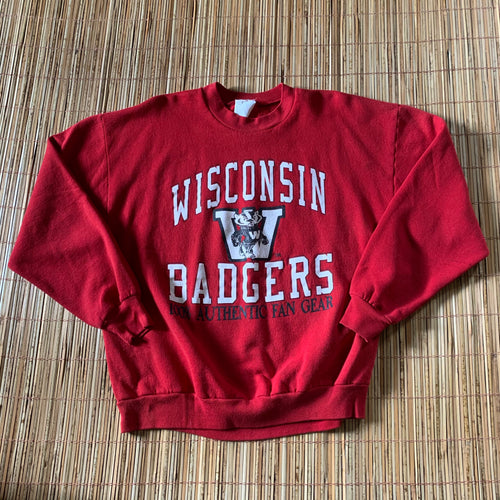 L(See Measurements) - Vintage 90s Badgers Sweater
