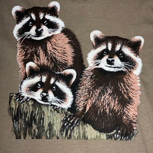 XL(See Measurements) - Vintage 90s Racoon Shirt