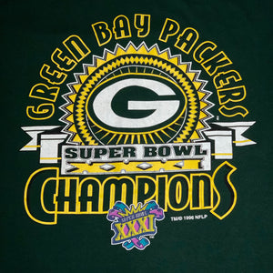 L - Vintage 1997 Packers Super Bowl XXXI Shirt