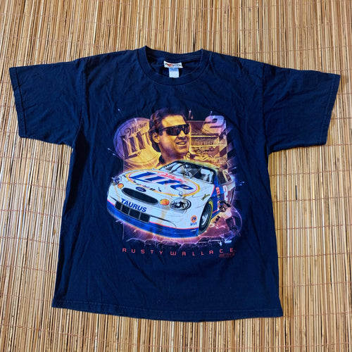 L/XL - Rusty Wallace Nascar Shirt