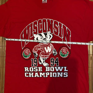 L/XL - Vintage 1994 Wisconsin Badgers Rose Bowl Shirt