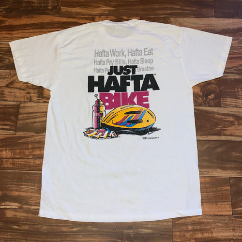 L - Vintage Coed Sportswear Bike Shirt