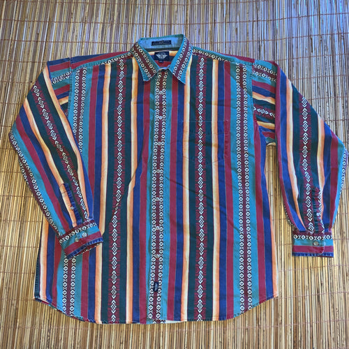 XLT - Dockers Crazy Pattern Button Up Shirt