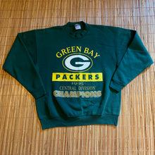 Load image into Gallery viewer, XL - Vintage 1995 Green Bay Packers Central Division Champs Crewneck