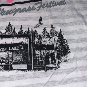 XL - Vintage 1991 Mole Lake Wisconsin Northern Bluegrass Music Festival Shirt