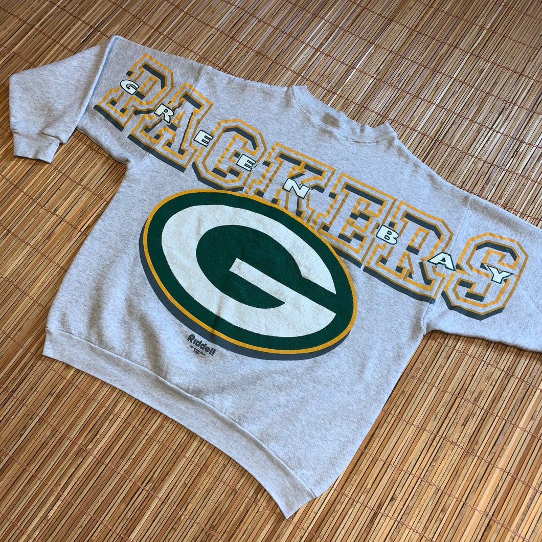 XL - Vintage 1996 Green Bay Packers Spellout Crewneck