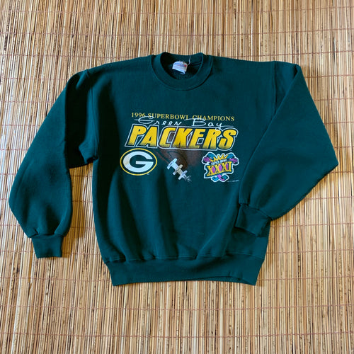 M - Vintage 90s Packers Super Bowl Sweater