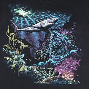 L - Vintage 1993 Aquatic Shark Shirt