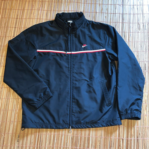 XL - Nike Lined Hooded Windbreaker