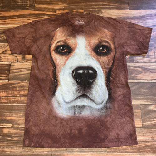 Tall L - The Mountain 2011 Dog Tie Dye Shirt