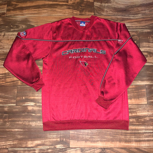 M/L - Arizona Cardinals Reebok Team Edition Fleece Lined Sweatshirt