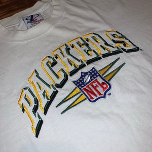 XL - Vintage Green Bay Packers Diamond-Cut Shirt