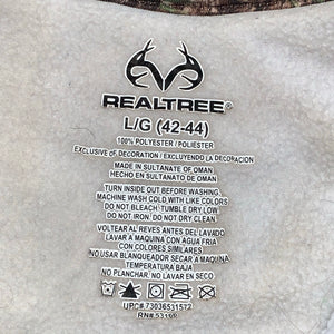 L - Realtree 1/4 Zip Fleece Sweater