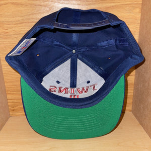 Vintage NWT Minnesota Twins Drew Pearson Snapback Hat