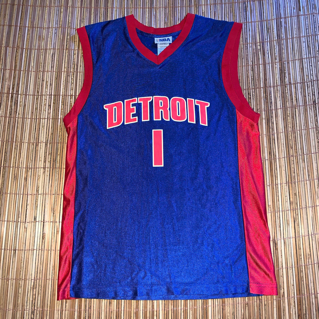 M/L - Allen Iverson Detroit Pistons NBA Jersey